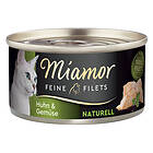 Miamor Fine Filets Naturelle Cans 12x0.08kg