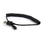 Gembird USB A - Lightning (spiral) 1.5m