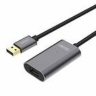 Unitek Active USB A - USB A 2.0 M-F 15m