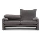 Cassina 675 Maralunga Sjeselongo 190 Skinn (2-sits)