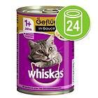 Whiskas 1+ Cans 24x0,4kg