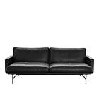 Fritz Hansen PL112 Lissoni Soffa Läder (2-sits)