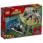 LEGO Marvel Super Heroes 76099 Black Panther contre Killmonger : le combat dans 
