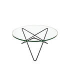 OX Denmarq O Table Soffbord Ø80cm (glass)