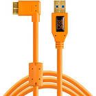 Tether Tools USB A - USB Micro-B (angled) 3.0 4,6m