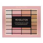 Makeup Revolution Ultimate Blush & Light Contour Palette