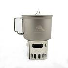 Toaks Titanium Alcohol Stove + Pot Cook System 0,9L