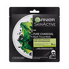 Garnier SkinActive Pure Charcoal Purifying & Hydrating Black Tissue Mask 1st