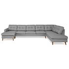 Furniturebox Rivalta Large U-Sofa (6-sits)