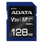 Adata Premier Pro SDXC Class 10 UHS-I U3 V30 95/60Mo/s 128Go