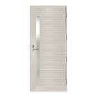 Kaski Ytterdörr Träpanel London Glas 9x20