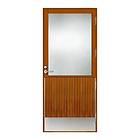 Kaski Ytterdörr Träpanel Singapore Glas 9x21