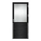 Kaski Ytterdörr Träpanel Bryssel Glas 10x20