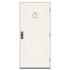 Swedoor Jeld-Wen Ytterdörr Character Ocean Glas 9x20