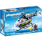 Playmobil City Action 9363 Hélicoptère et policiers d'élite