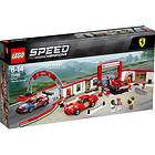 LEGO Speed Champions 75889 Ferrarin Huikea Autotalli 