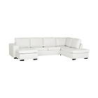 Trademax Wire U-Sofa XL Skinn (5-sits)