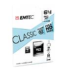 EMTEC Classic microSDXC Class 10 64Go