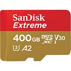 SanDisk Extreme microSDXC Class 10 UHS-I U3 V30 A2 160/90MB/s 400GB