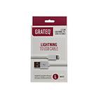 Grateq USB A - Lightning 2,25m