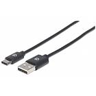 Manhattan USB A - USB C 2.0 3m