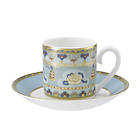 Villeroy & Boch Samarkand Aquamarin Espressokopp med asjett 10cl