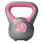 InSportLine Vinyl Kettlebell 2kg