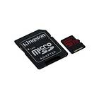 Kingston Canvas React microSDXC Class 10 UHS-I U3 V30 A1 100/80MB/s 128GB