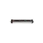 Brennenstuhl Premium Alu Line 6-Way 2xSwitch 3m