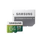 Samsung Evo Select microSDXC Class 10 UHS-I U3 100/60Mo/s 64Go