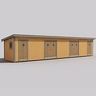 Trähuset Stuga Saga 3 30m²