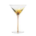 Broste Copenhagen Amber Martini Glass 20cl