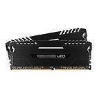 Corsair Vengeance White LED DDR4 2400MHz 2x8Go (CMU16GX4M2A2400C16)