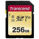 Transcend 500S SDXC Class 10 UHS-I U3 V30 256GB