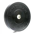 American Barbell Black Sport Bumper 15kg