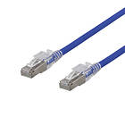 Deltaco S/FTP Cat6a RJ45 - RJ45 (2x lock) LSZH 1,5m
