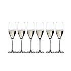 Riedel Vinum Champagne Glass 16cl 6-pack