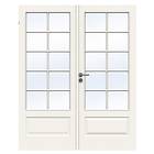 Swedoor Jeld-Wen Parinnerdörr Compact SP10+SP10 Glas 13x20