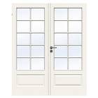 Swedoor Jeld-Wen Parinnerdörr Compact SP10+SP10 Glas 17x20