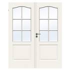 Swedoor Jeld-Wen Parinnerdörr Compact SP6B+SP6B Glass 17x21