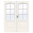 Swedoor Jeld-Wen Parinnerdörr Compact SP6B+SP6B Glas 15x20