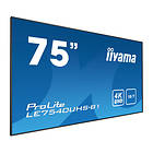 Iiyama ProLite LE7540UHS-B1 75" 4K UHD IPS