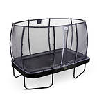 Exit Elegant Premium Trampoline Deluxe with Safety Net 214x366cm