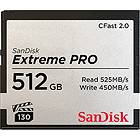 SanDisk Extreme Pro CFast 2.0 525MB/s 512GB
