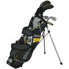Wilson 15 Profile MD Junior (8-11 Yrs) with Carry Stand Bag
