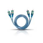 Oehlbach NF Set ICE BLUE 2RCA - 2RCA 1m