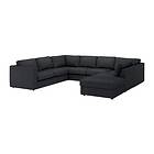 IKEA Vimle U-soffa Med Open End (6-sits)