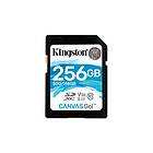 Kingston Canvas Go! SDXC Class 10 UHS-I U3 V30 90/45MB/s 256GB