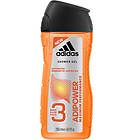 Adidas Adipower Face Hair & Body Shower Gel 250ml