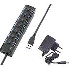Renkforce 7-Port USB 3.0 External (1607017)